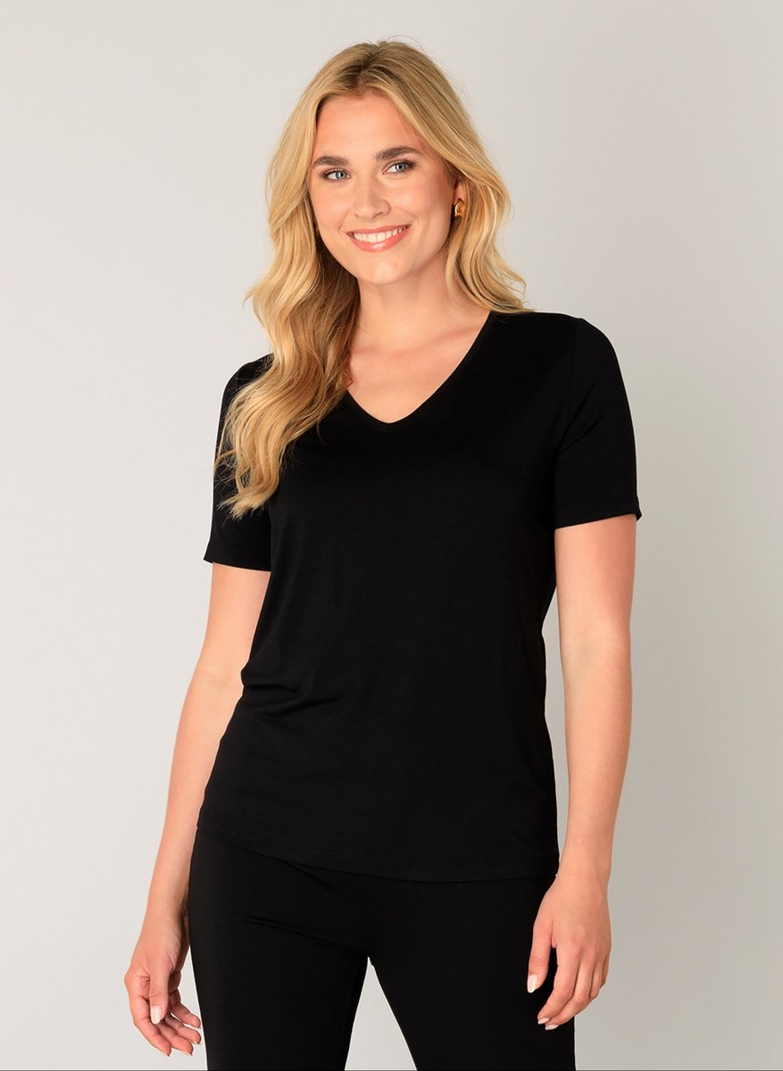 BASE LEVEL Yanic Jersey Shirt - Black - maat 40