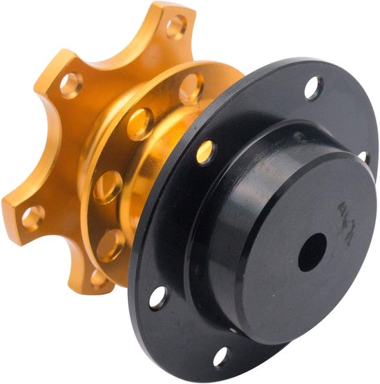 Acclcors Lenkrad Schnellspanner, Universal 6-Loch Snap off Boss Kit für