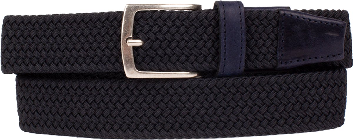 Presly & Sun Heren - Elastische riem - Blauw - 85cm
