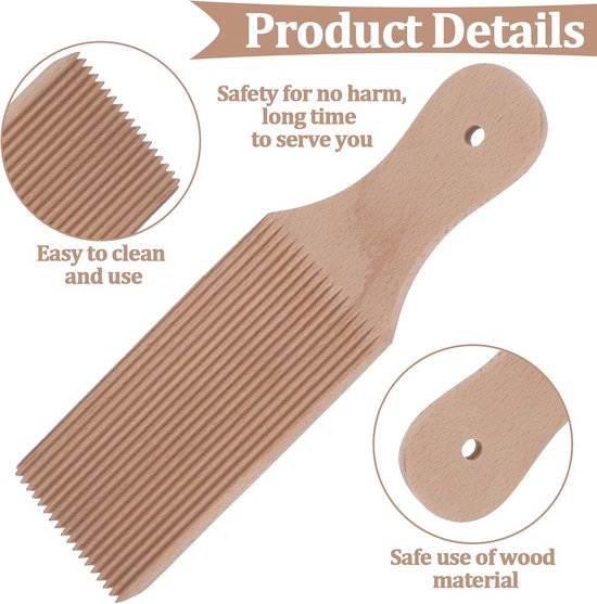 Gnocchi Board en Pastamachine Accessoires voor Zelfgemaakt Pasta van Marcato — afbeelding 4