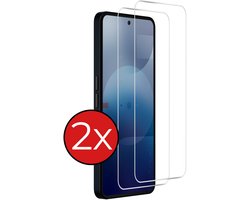 Screenprotector - 2 Stuks - Geschikt voor Nothing Phone (3a) Pro - Extra Sterk - Beschermglas - Gehard Glas - Tempered Glass - Screen Protector