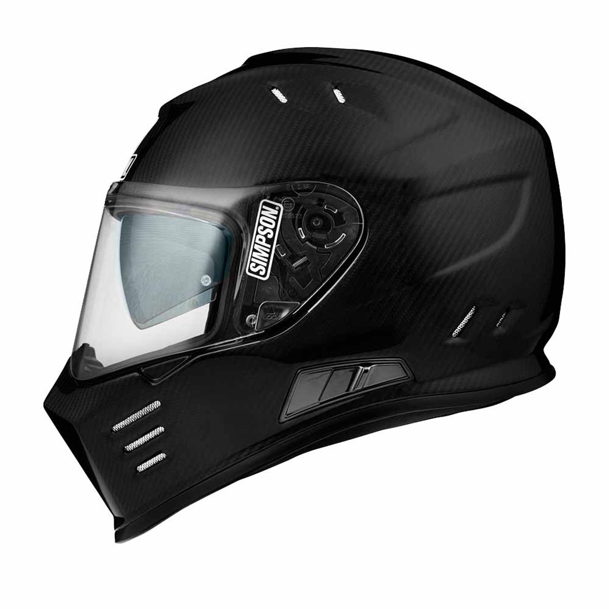 Simpson Venom Carbon ECE22.06 Integraalhelm - Helm