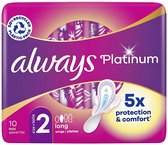 Always Platinum - Maandverband - Maat 2 - Long - 10 Pads