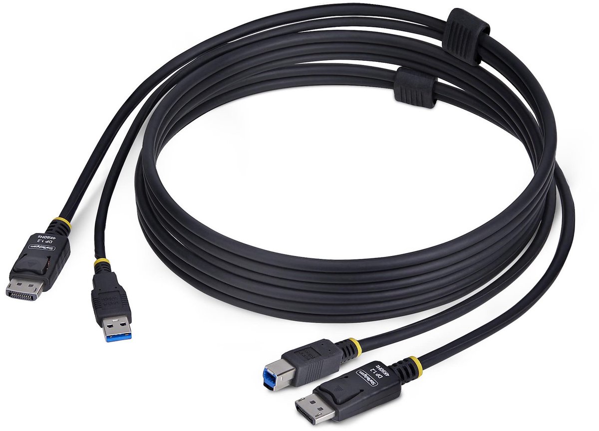 StarTech.com 1,8m DisplayPort en USB KVM Kabel