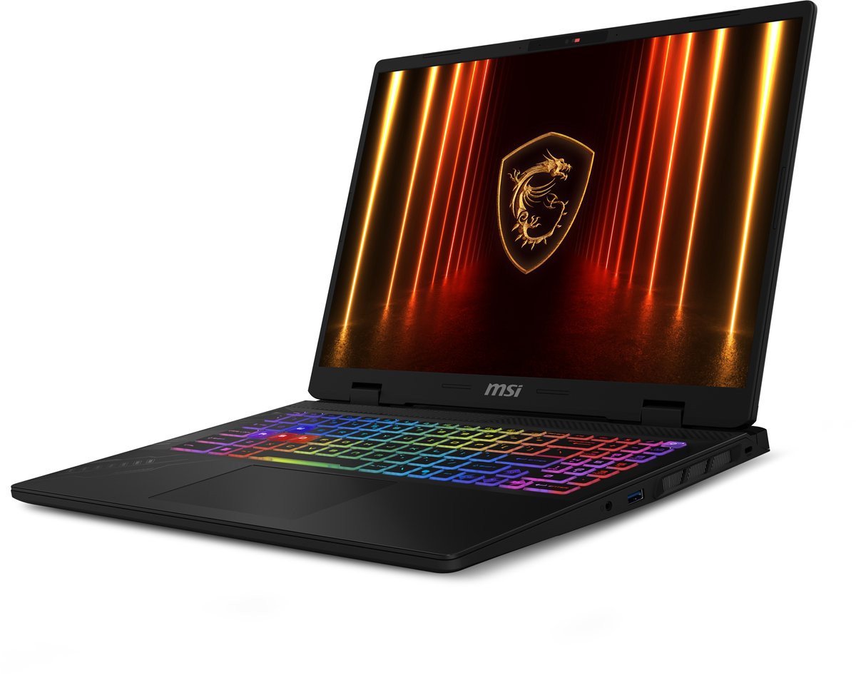 MSI Crosshair 16 HX AI D2XWGKG-002NL - Gaming Laptop - Core Ultra 9 - RTX 5070 - 16GB/1000GB - 240 Hz - RTX 5070 thumbnail 7