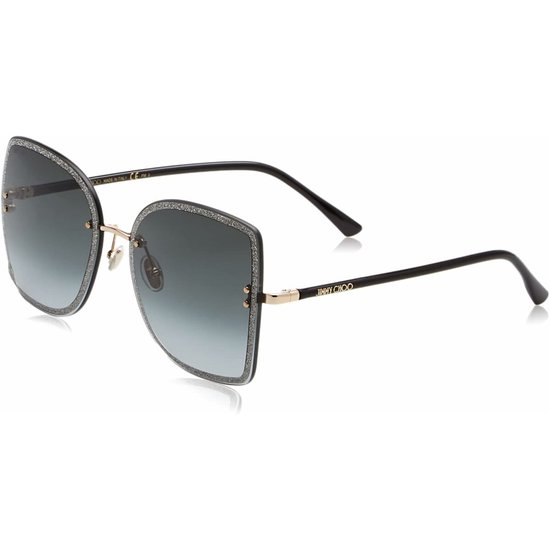 Zonnebril Dames Jimmy Choo LETI/S Zwart Zilver van Merkloos — afbeelding 2