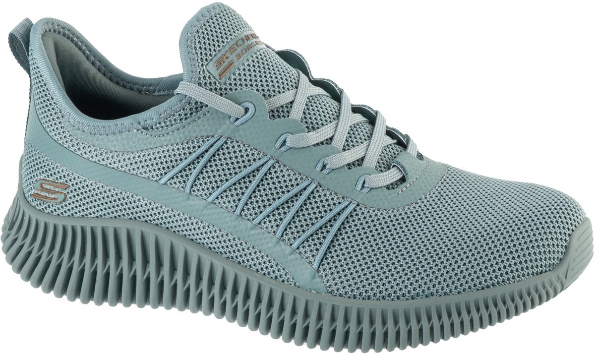Skechers Bobs Geo-New Aesthetics, Vrouwen, Blauw, Sneakers, maat: 38,5