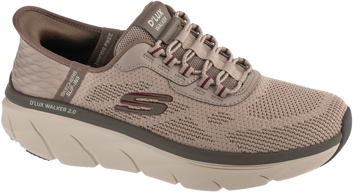 Skechers Slip-ins: D'Lux Walker 2.0 - Rezinate, Mannen, Beige, Sneakers, maat: 46