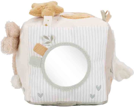 Little Dutch Activiteitenkubus Newborn Naturals van Little Dutch — afbeelding 2