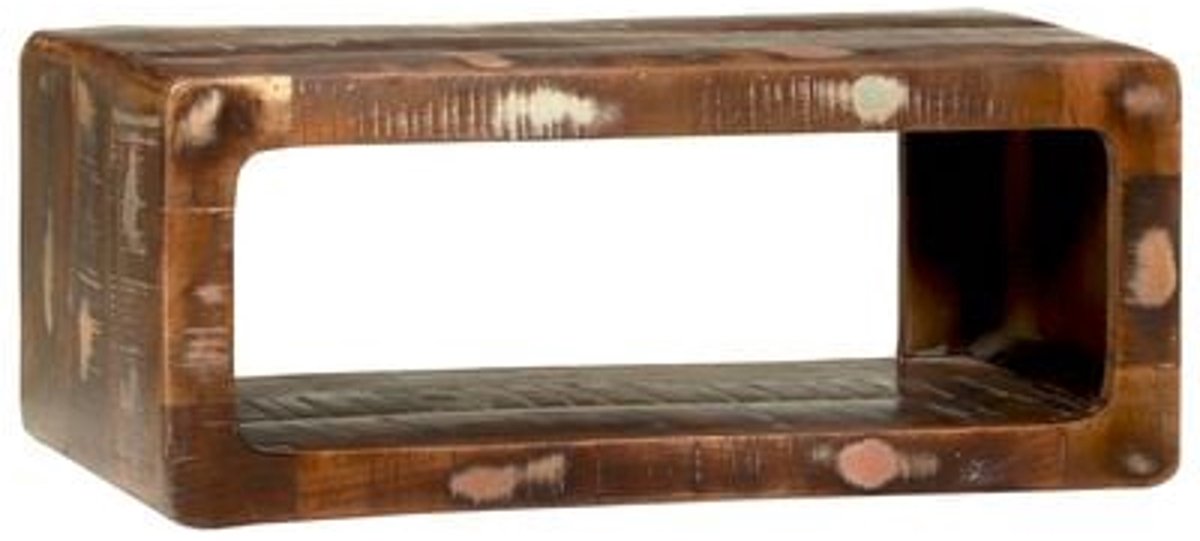 vidaXL - TV - Kast - Multikleur - 60 - x - 30 - x - 25 - cm - Massief - gerecycled - hout