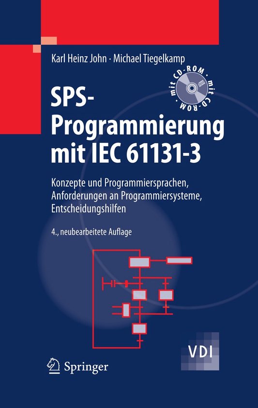 Boek 'SPS Programmierung mit IEC 61131-3' met CD-ROM, 4e editie.