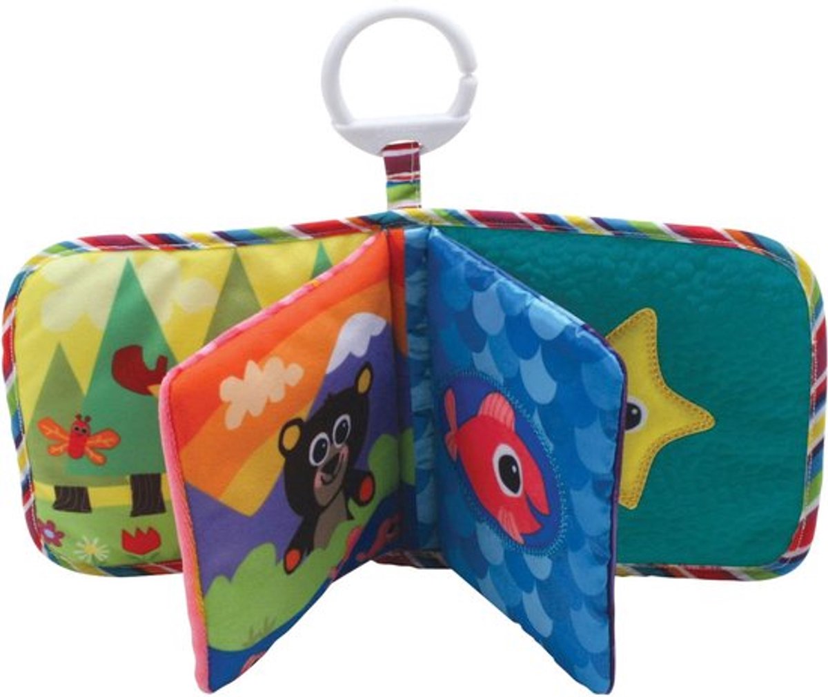 Lamaze Dieren Ontdekkingsboekje - Babyboekje - Educatief Babyspeelgoed — afbeelding 5