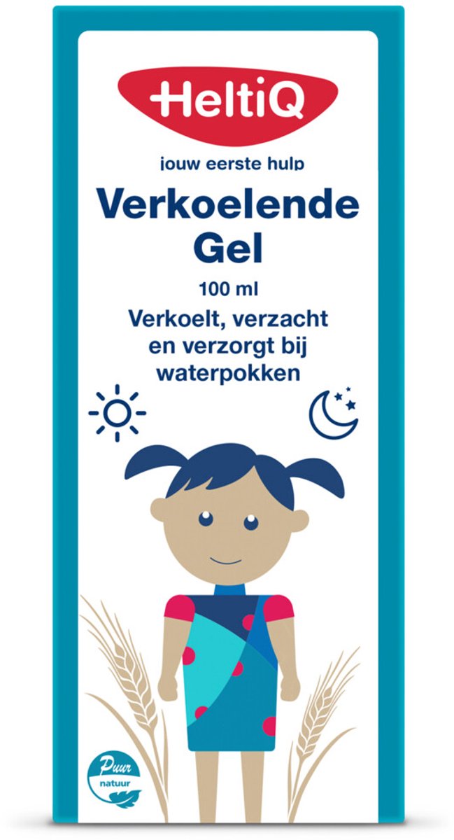 HeltiQ Verkoelende gel bij Waterpokken - 2 x - Voordeelverpakking