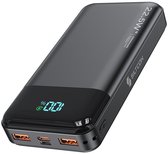 Bol.com Siltcon® Powerbank 30000 mAh– Powerbanks 22.5W Snellader – USB-A/USB-C - LED Indicatie - Powerbank Iphone Geschikt - Noo... aanbieding