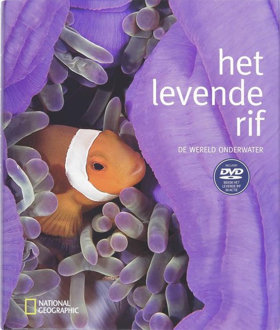 Cover van het boek 'Het levende rif + DVD'