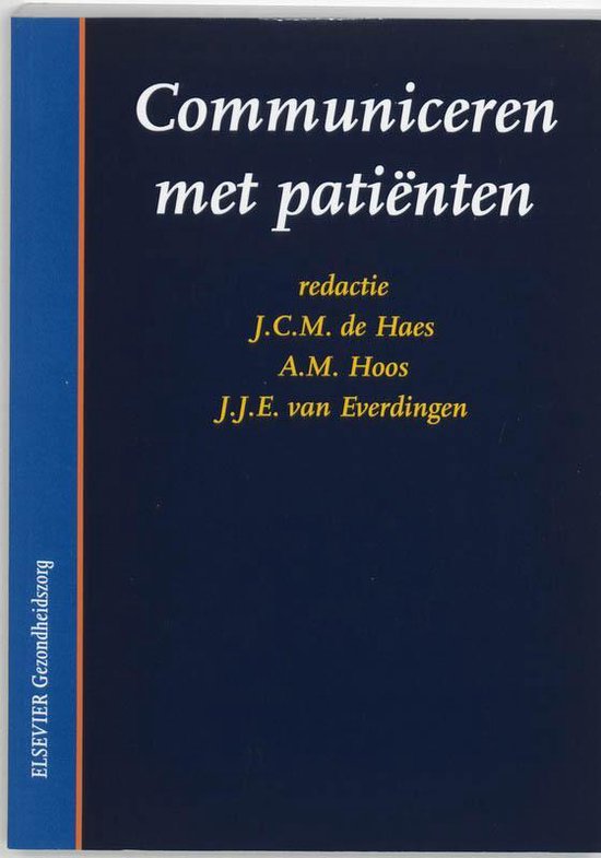 Cover van het boek 'Communiceren met patienten / druk 1' van  Onbekend