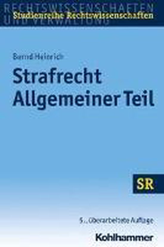 Strafrecht Allgemeiner Teil - cover
