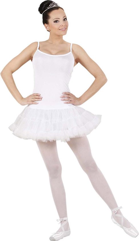 "Wit balletdanseres kostuum voor dames - Verkleedkleding - Medium"