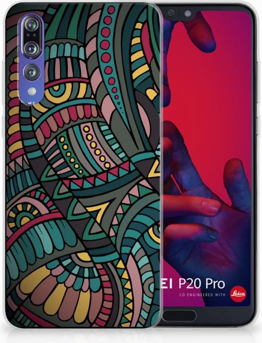 Huawei P20 Pro TPU bumper Aztec