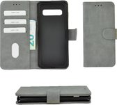 Pearlycase Grijs Hoes Wallet Book Case voor Samsung Galaxy S10e