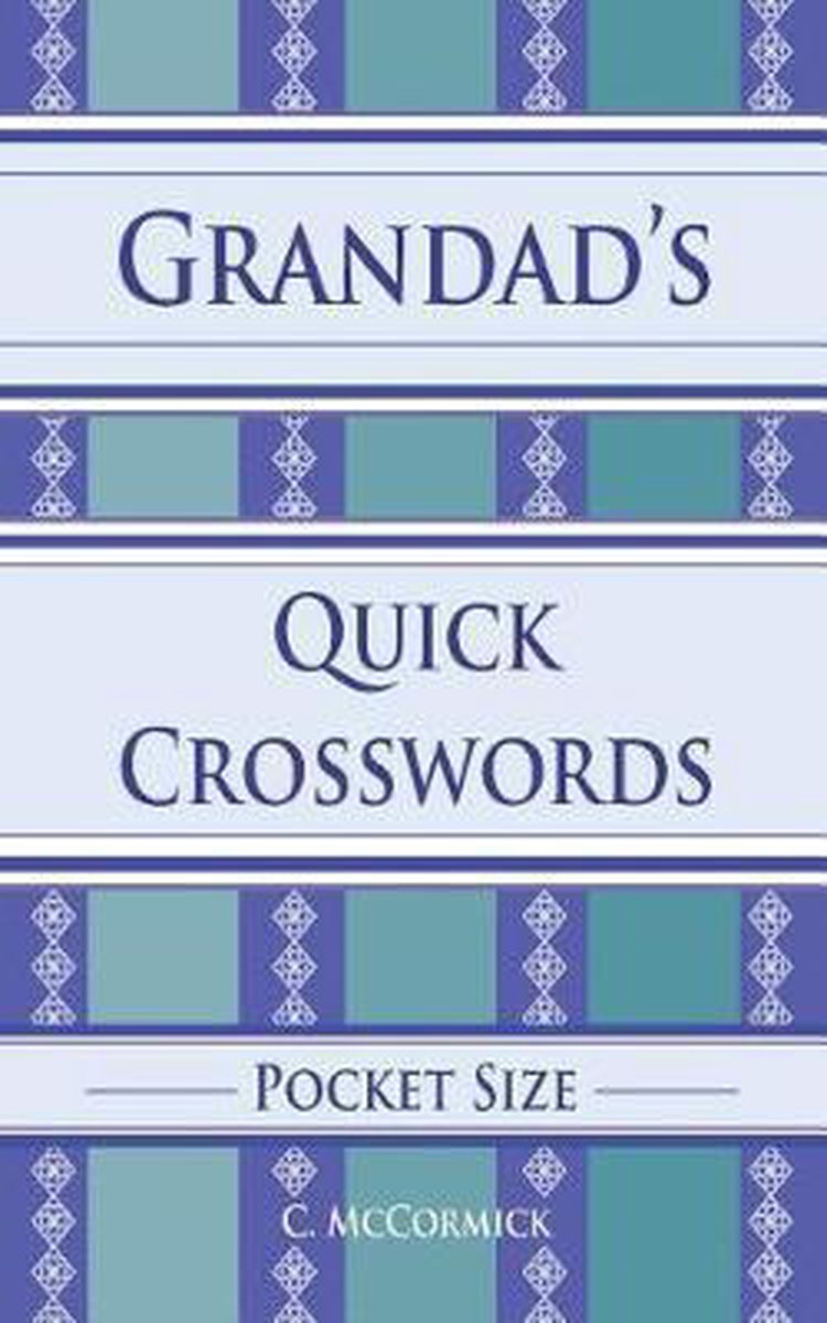 Grandad's Quick Crosswords Pocket Size