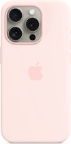 Apple Siliconenhoesje met MagSafe voor iPhone 15 Pro - Light Pink