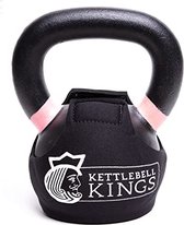 Bol.com Kettlebell Kings© Poedercoating Kettlebell Wrap - KG - Vloerbeschermer Kettlebell hoes met 3 mm neopreen hoes voor fitne... aanbieding
