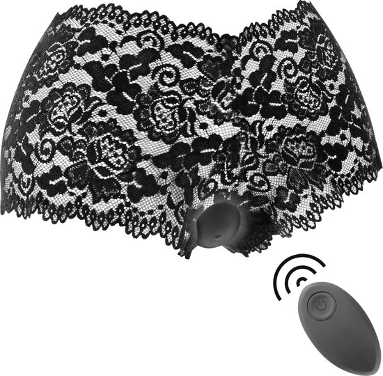 BLACK and SILVER | Black and silver Zara Remote Control With Panty | bol.com