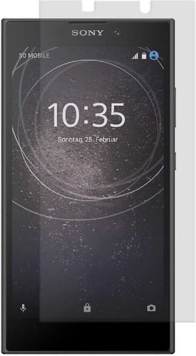 LuxeBass Tempered screenprotector geschikt voor Sony Xperia L2 - beeldscherm - scherm - tempered glas