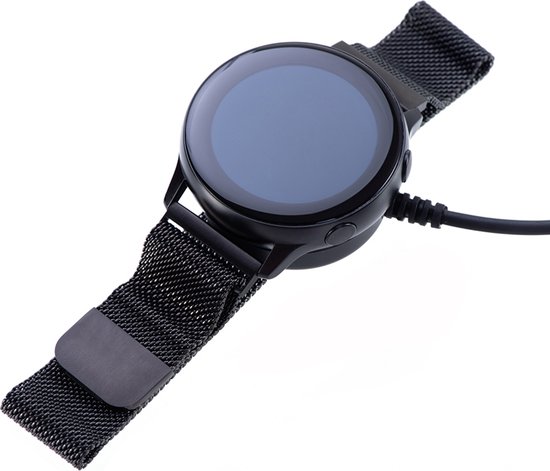 By Qubix Samsung Galaxy Watch Oplader - USB aansluiting - 1 meter - Geschikt voor de Samsung Galaxy Watch 6 / 6 Classic / Watch 5 / 5 Pro / Watch 4 / 4 Classic / Watch 3 / Active 1/2 - By Qubix