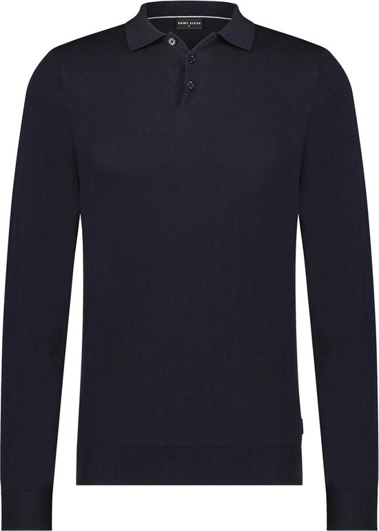 Saint Steve Berend Polo Polo's & T-shirts Heren - Polo shirt - Donkerblauw - Maat XL