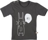 Plum Plum - T-shirt korte mouwen - Bunny - Donkergrijs
