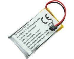 Accu geschikt voor Garmin Fenix 5, Li-Polymer, 3.7V, 230mAh, 0.9Wh