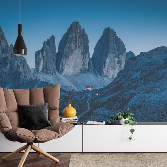 Papier peint photo Lac dans les Montagnes - Papier peint non tissé - 315 x 210 cm