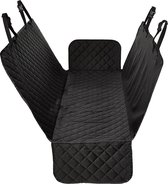 Topmast Luxe Beschermdeken Autostoelen - Beschermhoes - Hondendeken - Achterbankhoes - Nylon - Zwart - 137 x 147 cm