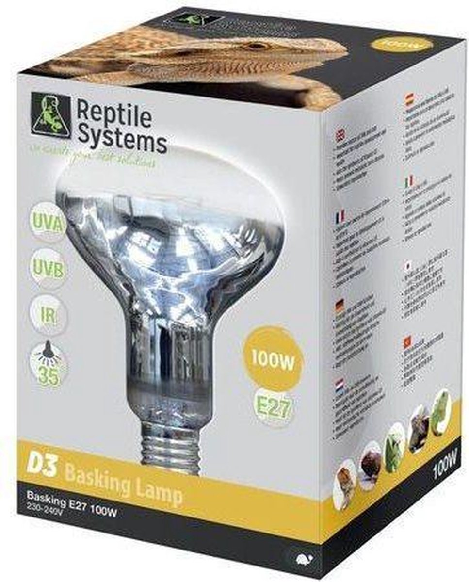 As Reptile Mercury Vapor UV 100 Watt - Reptile Systems