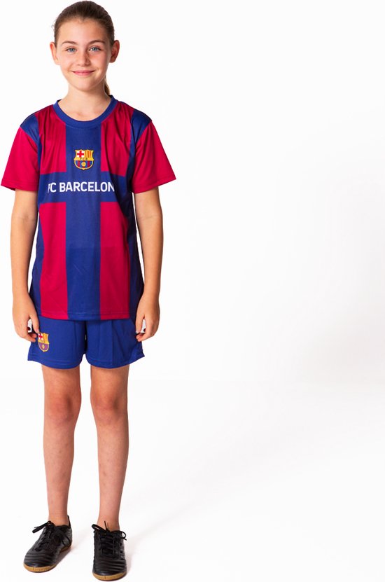 FC Barcelona Thuis Tenue 23/24 - Maat 140 - Sportkledingset Kinderen