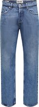 Only & Sons Jeans Onsedge Loose Mid. Blue 4939 Jeans 22024939 Medium Blue Denim Mannen Maat - W30 X L34