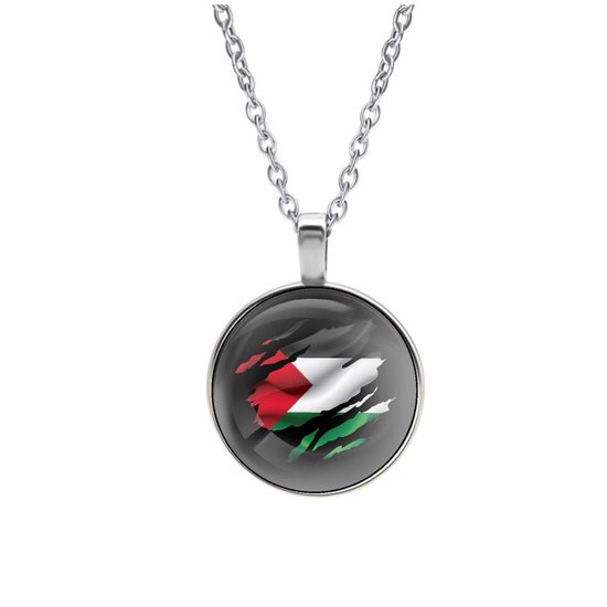 Kettin Glas - Vlag Palestina