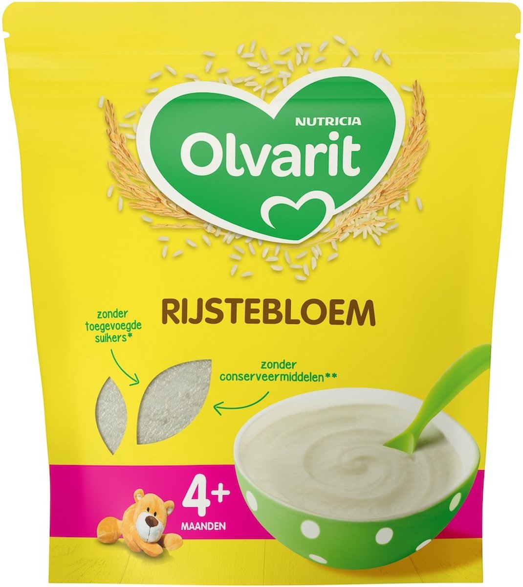 Goedkoopste Olvarit Rijstebloem - geschikt vanaf 4 maanden