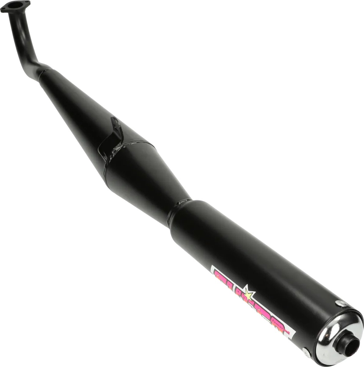 Uitlaat Jamarcol Bos Fuego 28mm voor Puch Maxi Zwart