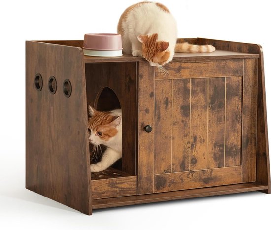 Relaxdays Kattenkast Voor Kattenbak Poezenbak Huis Kattenhuis Ombouw Kastje 550331173 Relaxdays Kattenkast Voor Kattenbak Poezenbak Huis Kattenhuis Ombouw Kastje 550331173