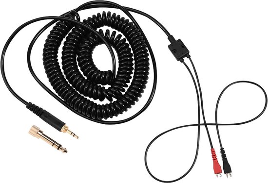 Akozon HD25 Kopfhörer Kabel 2m - Federspiralkabel Ersatz