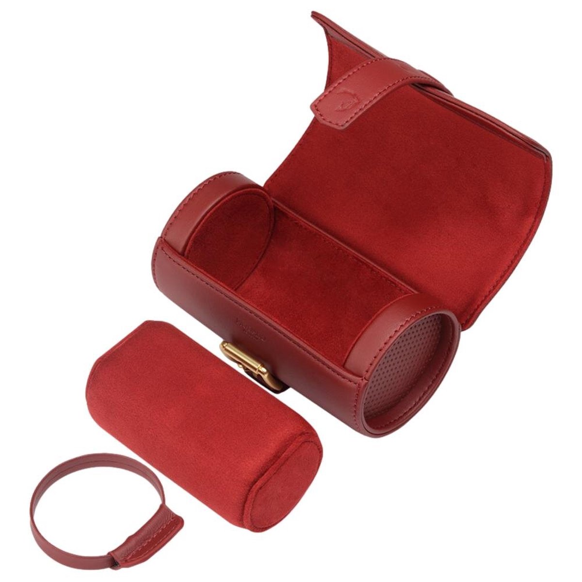 Modalo - 340244 - Uhrenrolle voor 2 Horloges - rood - Genius