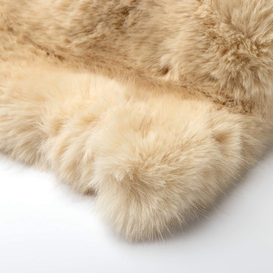 JULIETTE | Plaid | 140x180 | Marron | Fausse fourrure | Hoii