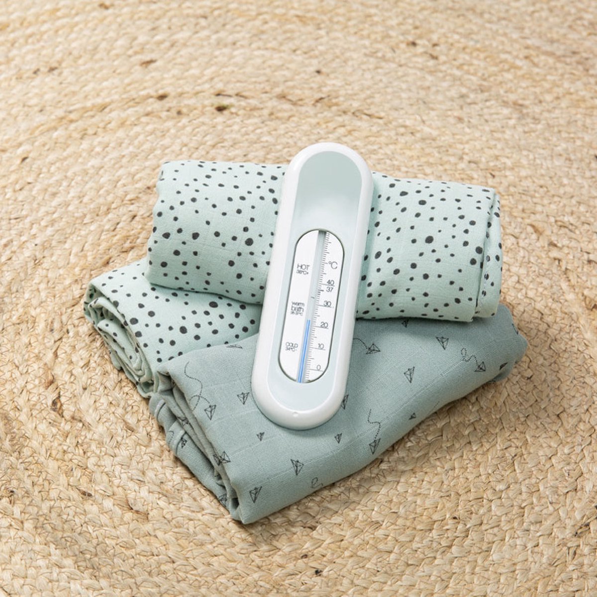 bébé-jou Fabulous Badthermometer – Lichtgroen - Afbeelding 3