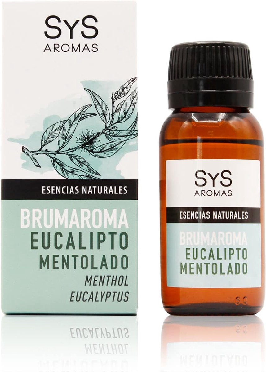 Goedkoopste Sys Brumaroma Eucalyptus - Etherische Olie - 100 Puur & Natuurlijk - Voor Luchtbevochtiger & Aroma Diffuser - 50ml