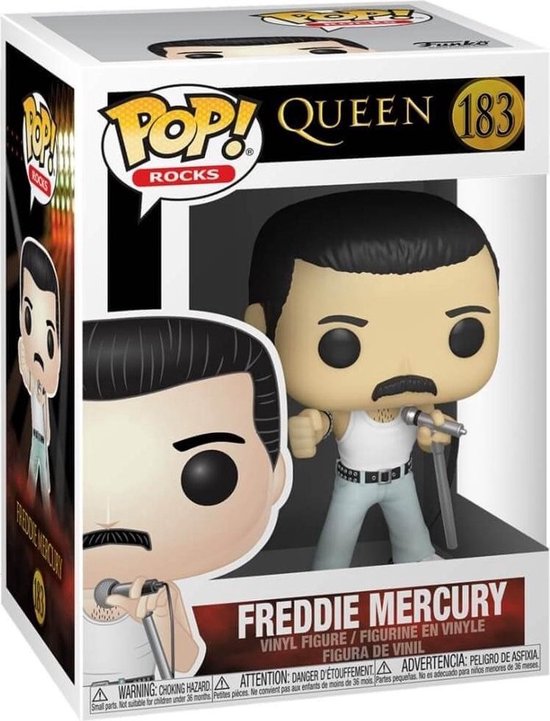 Funko Pop! Rocks - Queen - Freddie Mercury Radio Gaga 1985