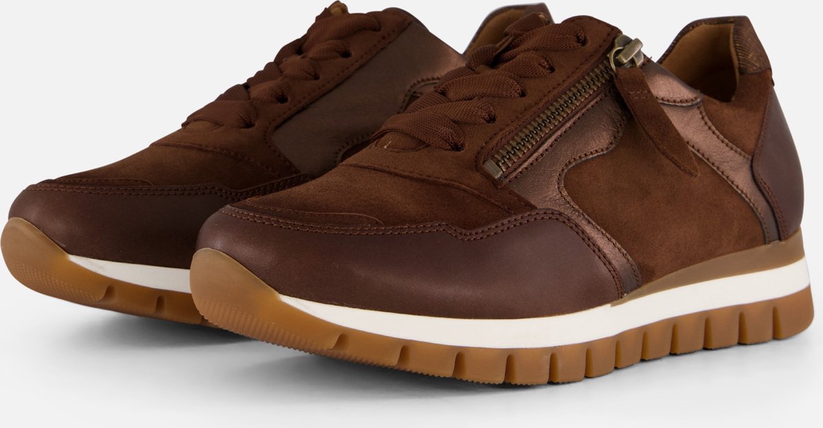Gabor sneakers cognac Suede - Dames