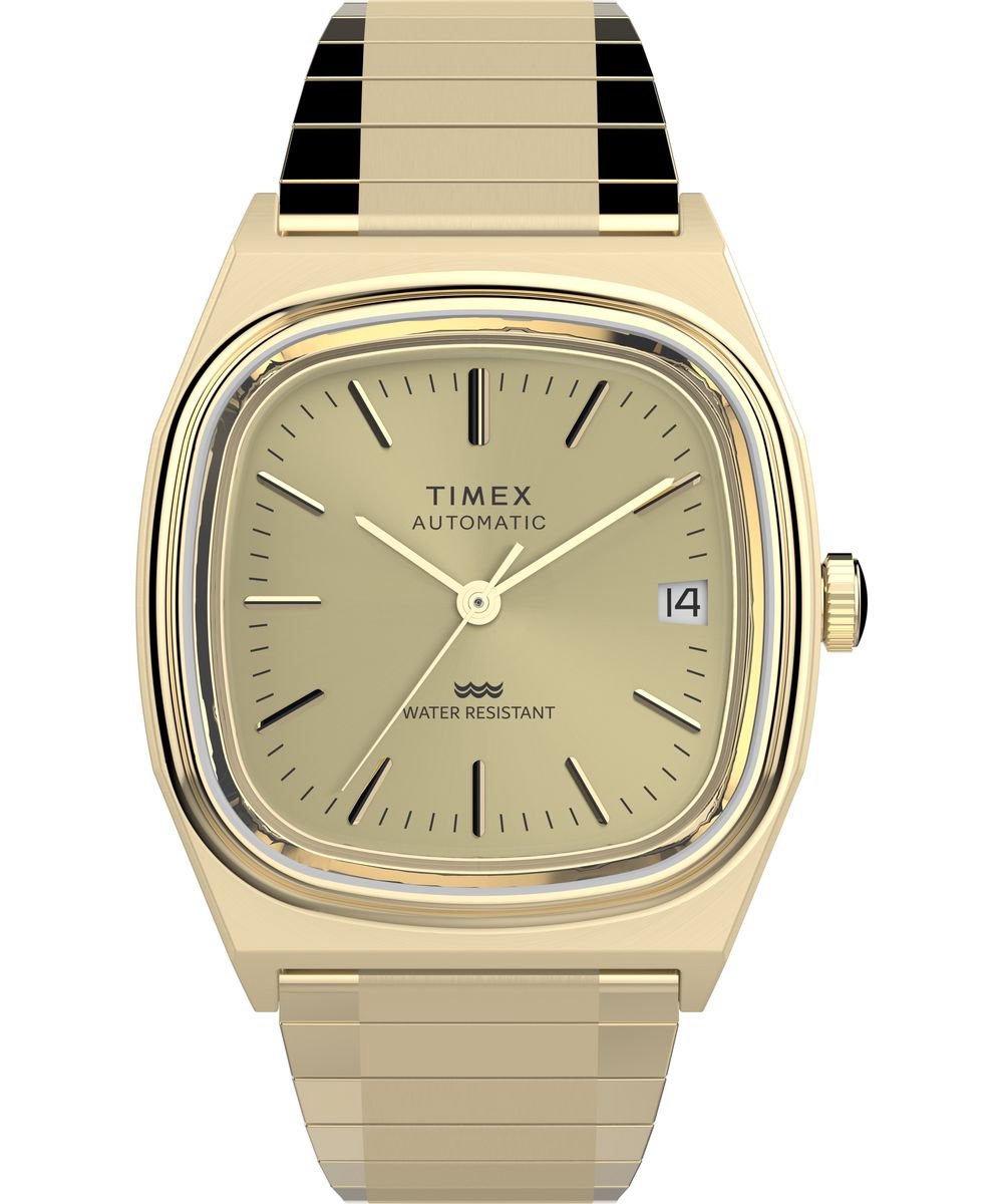 Timex 1983 E Line Reissue TW2Y07200 Horloge - Staal - Goudkleurig - Ø 34 mm